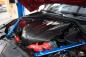 Preview: Titan Motorsports A90 Toyota Supra MKV Motorabdeckung voll glänzend Carbon