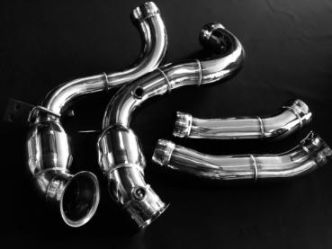 EXH Downpipe V1 Mercedes S205 / W205 C63 / C63S AMG Catless