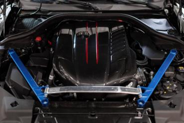 Titan Motorsports A90 Toyota Supra MKV Motorabdeckung voll glänzend Carbon