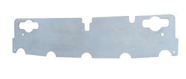 Titan Motorsports Toyota Supra FRONT VALENCE KÜHLUNGSABDECKUNG - POLIERT