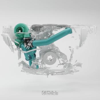 Titan Motorsports TRD Replica Kohlefaser Flügel mit Carbon Endkappen