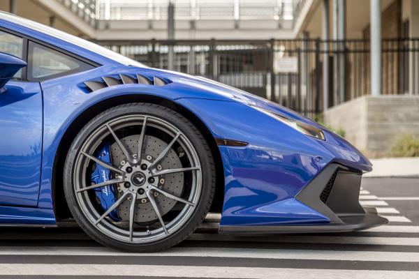 VORSTEINER NOVARA EDIZIONE CARBON FIBER FRONT FENDERS W/ VENTS AND SPLASH SHIELDS