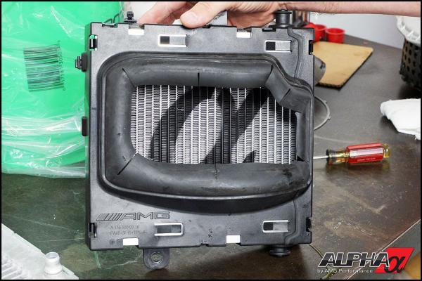 ALPHA PERFORMANCE MERCEDES-BENZ M157 / M278 / M133 AUXILIARY HEAT EXCHANGER UPGRADE