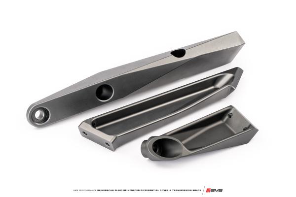 AMS PERFORMANCE R8/HURACAN DL800 REINFORCED DIFFERENTIAL COVER & TRANSMISSION BRACE