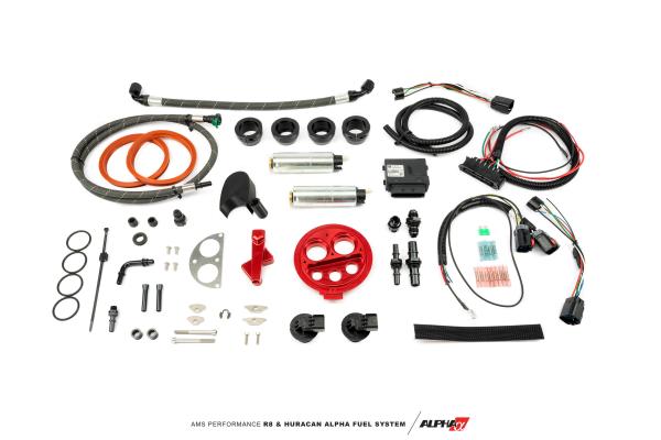 AMS PERFORMANCE R8/HURACAN ALPHA FUEL SYSTEM - TWIN PUMP KIT