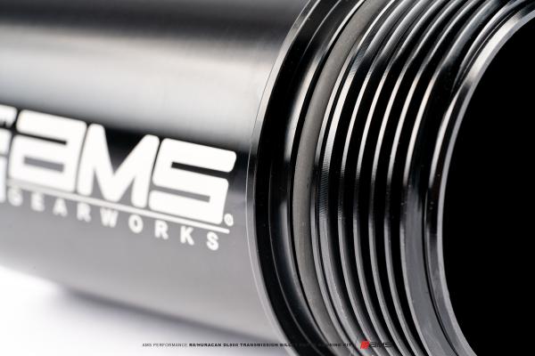 AMS PERFORMANCE R8/HURACAN DL800 TRANSMISSION BILLET FILTER HOUSING