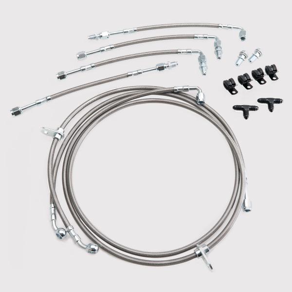 TITAN MOTORSPORTS MKIV SUPRA ABS BREMSE LÖSCHEN KIT - SILBER