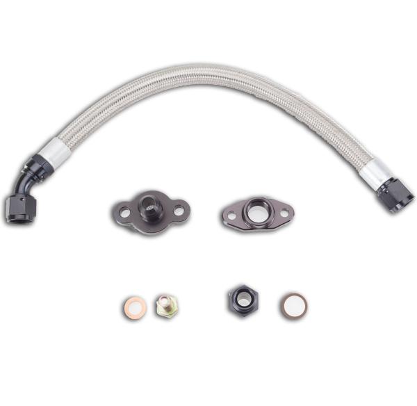 Turbo-Ölablassleitungssatz für Garrett und T3/T4 Frame PTE Turbos